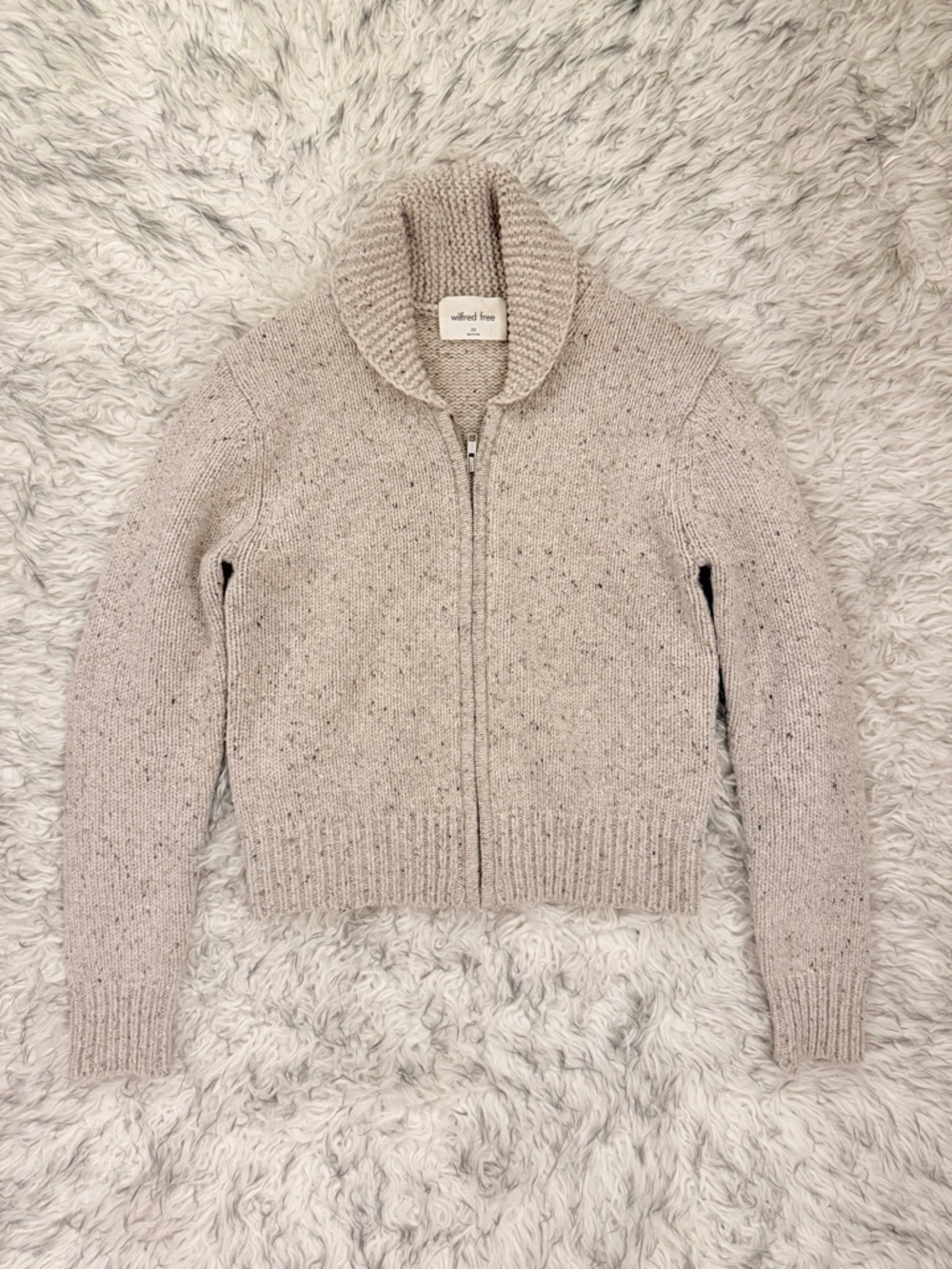 Wilfred Free ‘Outpost’ Sweater - Marl Oat Beige